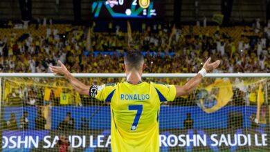 كريستيانو رونالدو احتفال النصر دوري روشن