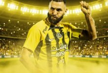 كريم بنزيما لاعب الاتحاد