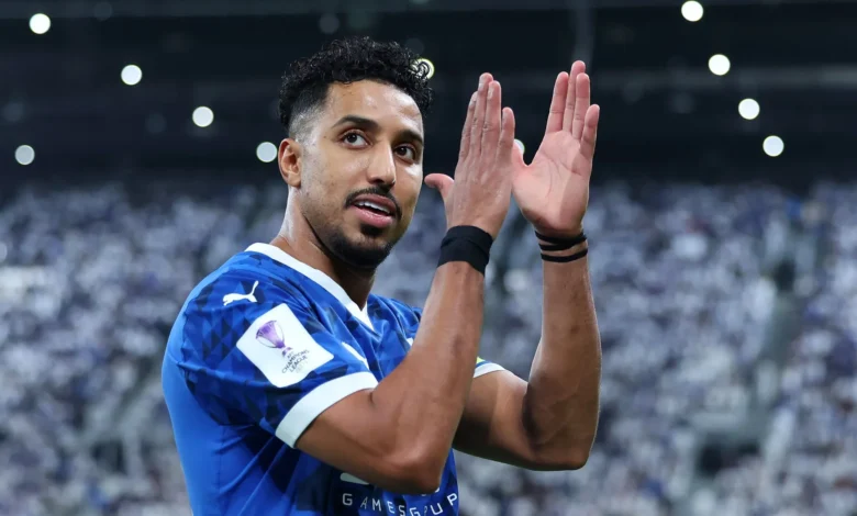 سالم الدوسري لاعب الهلال